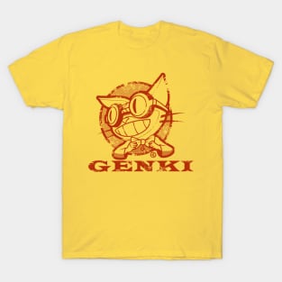 Just Genki! red T-Shirt